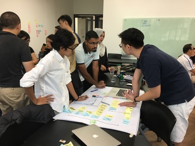 UX workshop The Launchpad Cyberjaya